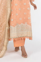 Stitched Peach Culotte