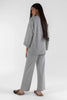 Stitched Grey Top+Trouser