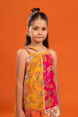 Stitched Kids Lawn Floral Printed Shirt