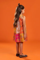 Stitched Kids Lawn Floral Printed Shirt