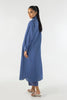Stitched Dark Blue Printed Shirt + Culotte