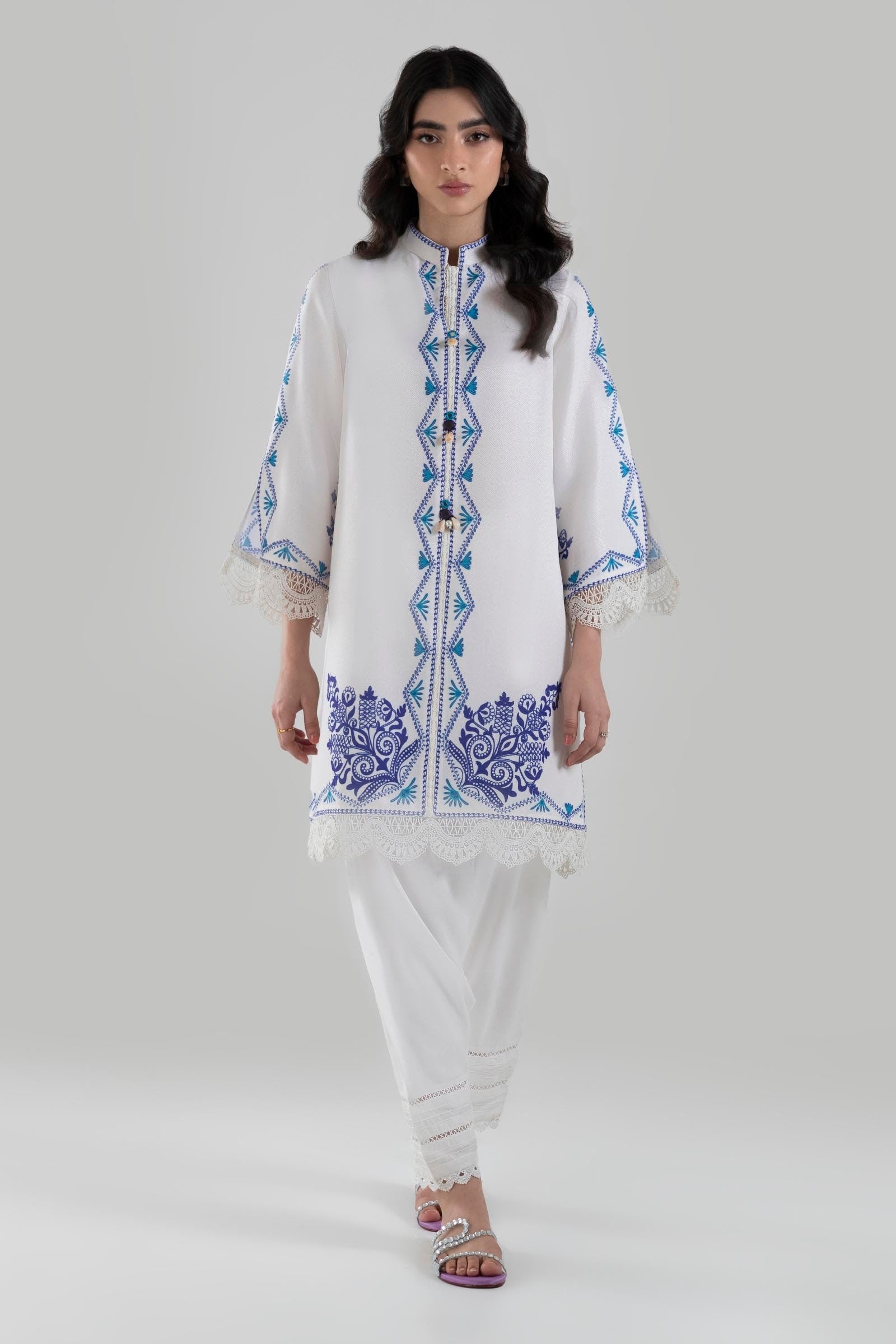 Stitched Basic Printed Shirt