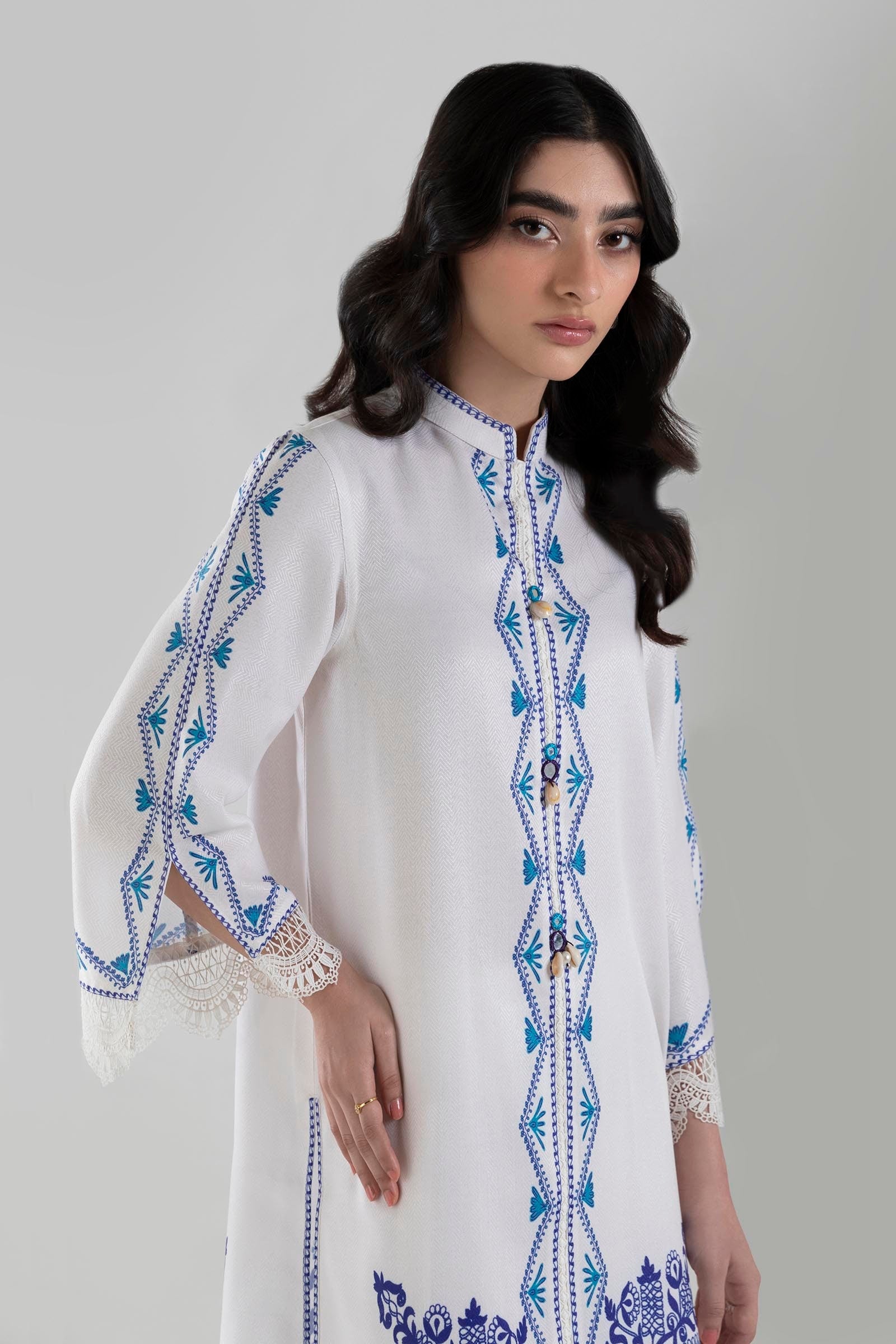 Stitched Basic Printed Shirt Secondary image