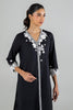 Stitched Black Embroidered Shirt