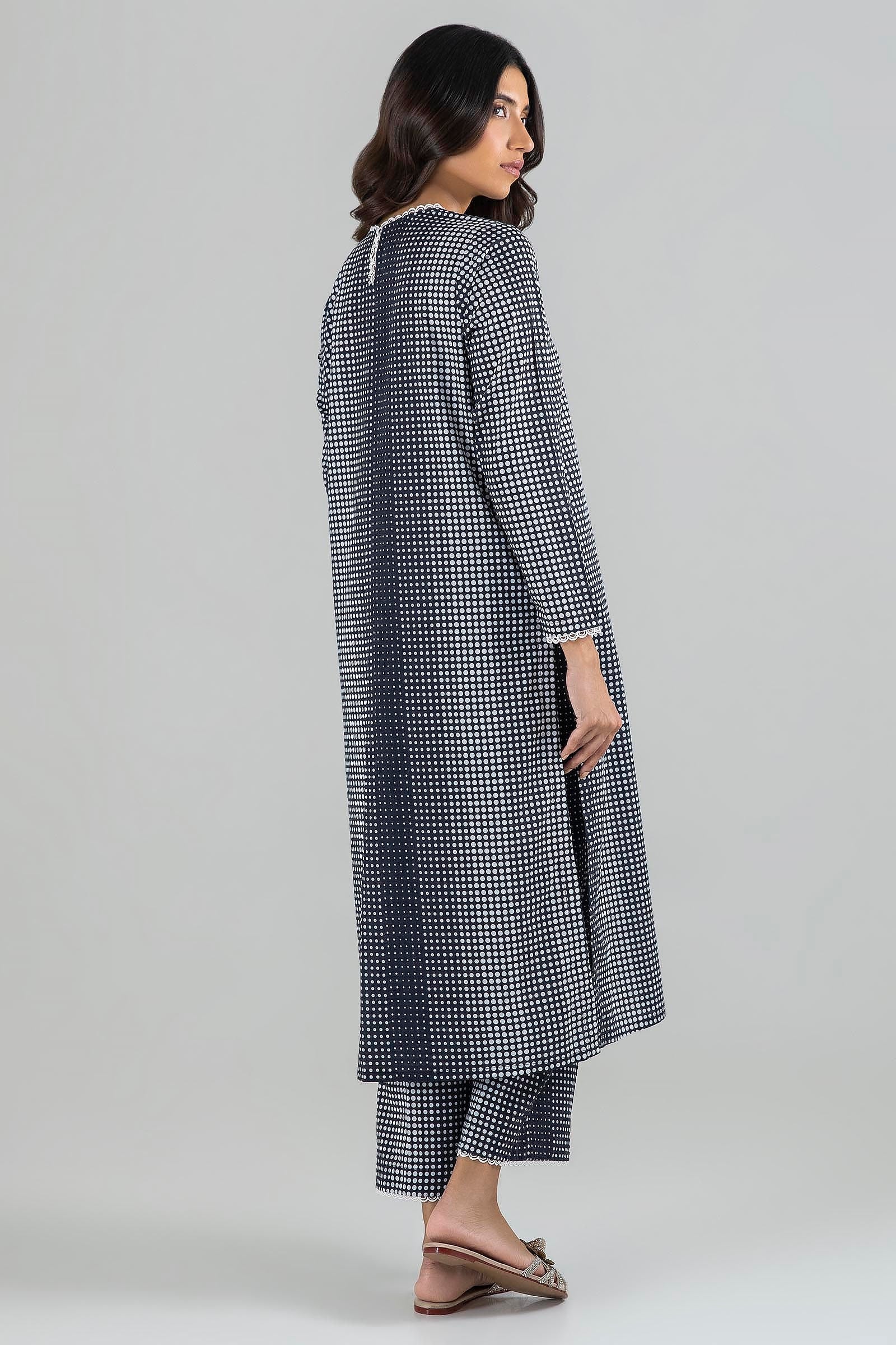 Stitched Multi Printed Shirt + Culotte
