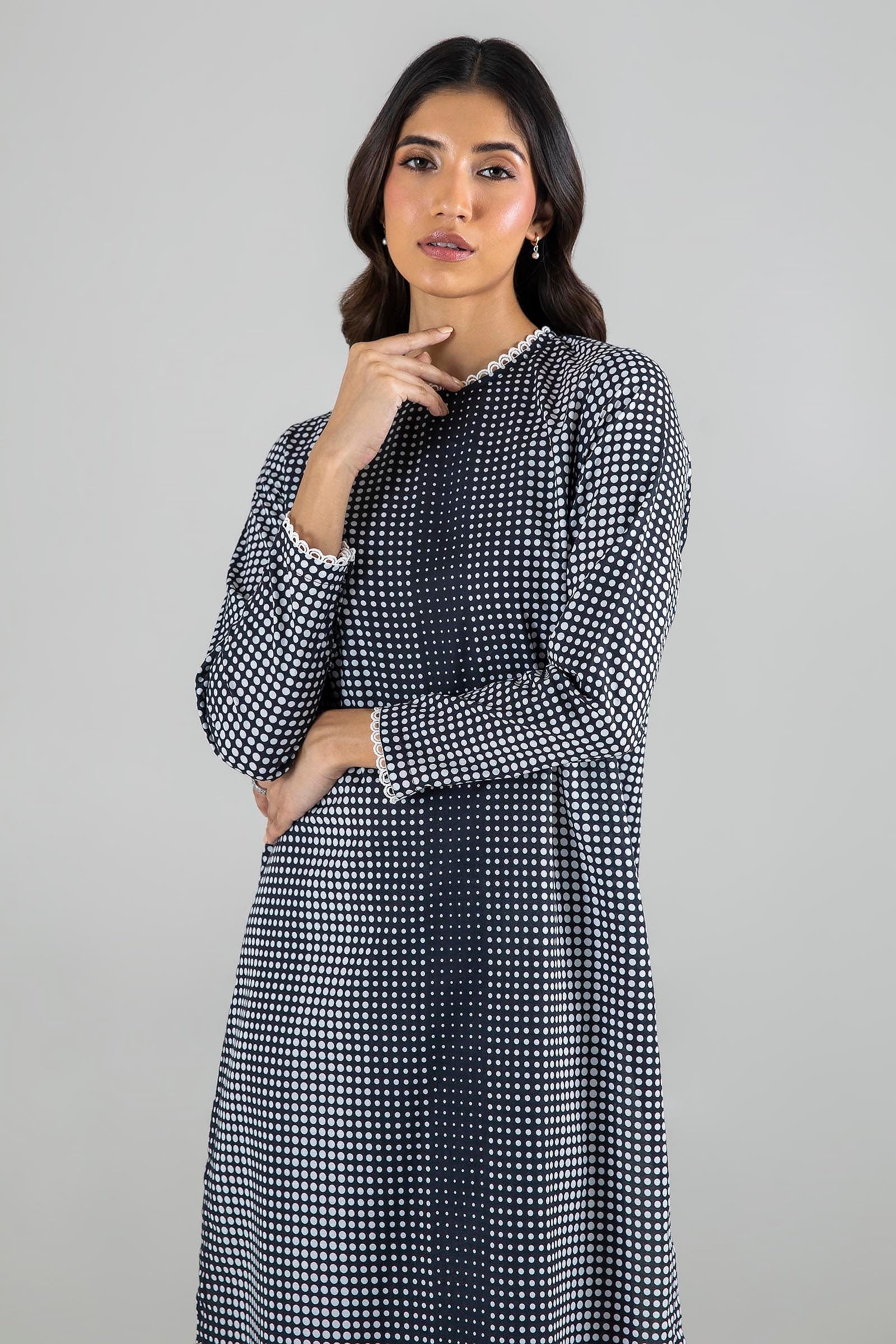 Stitched Multi Printed Shirt + Culotte Secondary image