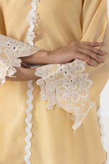 Stitched Yellow Embroidered Shirt