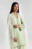 Stitched Green Printed Shirt