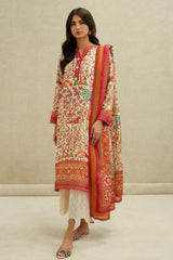 Stitched Multi Printed Shirt