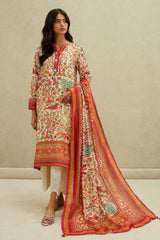 Stitched Multi Printed Shirt