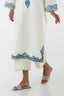 Stitched Cream Culotte