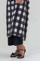 Stitched Black Culotte