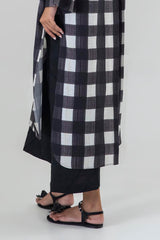Stitched Black Culotte