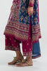 Stitched Magenta Embroidered Culotte