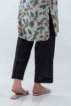 Stitched Black Culotte
