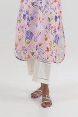 Stitched Beige Culotte