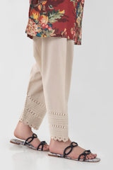 Stitched Beige Shalwar