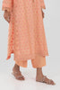 Stitched Orange Printed Culotte