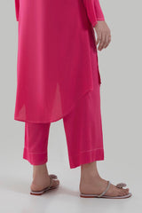 Stitched Pink Culotte