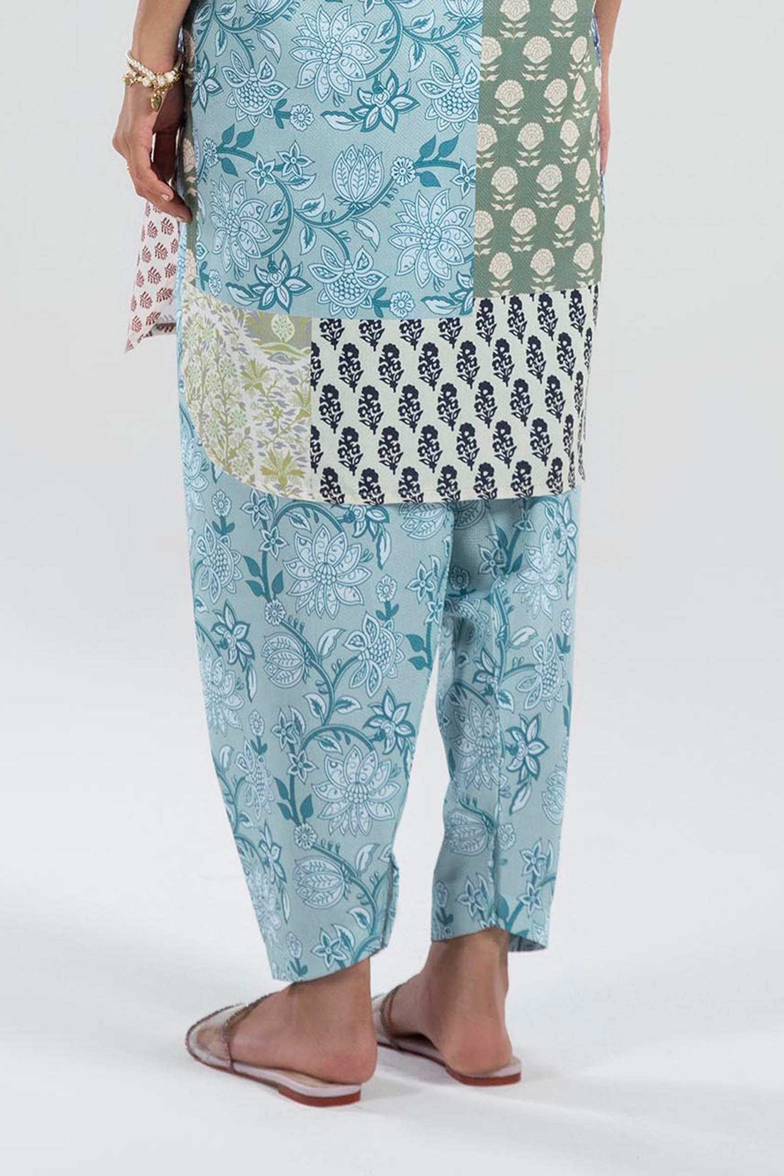 Stitched Printed Shalwar Secondary image