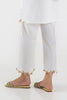 Stitched Off White Culotte