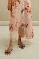 Stitched Peach Culotte