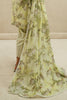 Stitched Lime Embroidered Shalwar