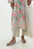 Stitched White Embroidered Culotte