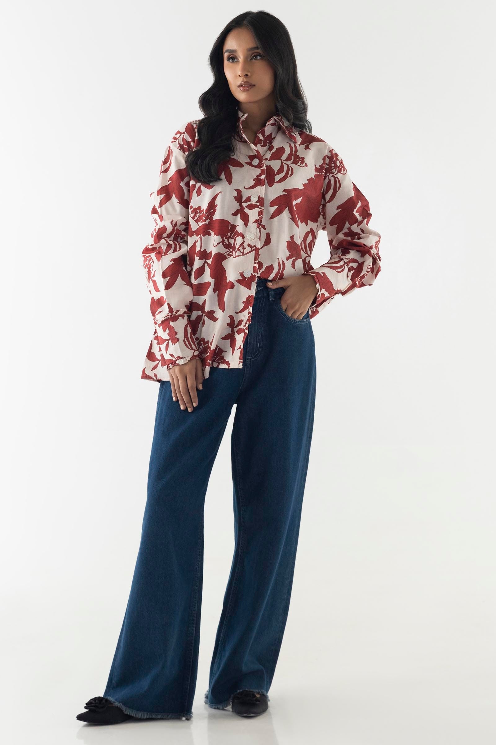 Stitched Basic Printed Shirt Main image