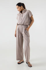 Stitched Khaki Co-ord + Culotte