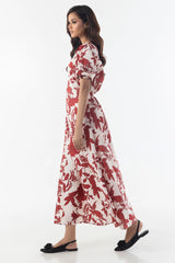 Stitched Printed Maxy