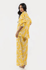 Stitched Embroidered Basic Shirt + Culotte