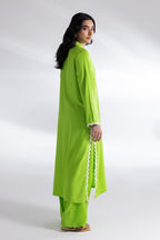 Stitched Jacquard Shirt + Bottom