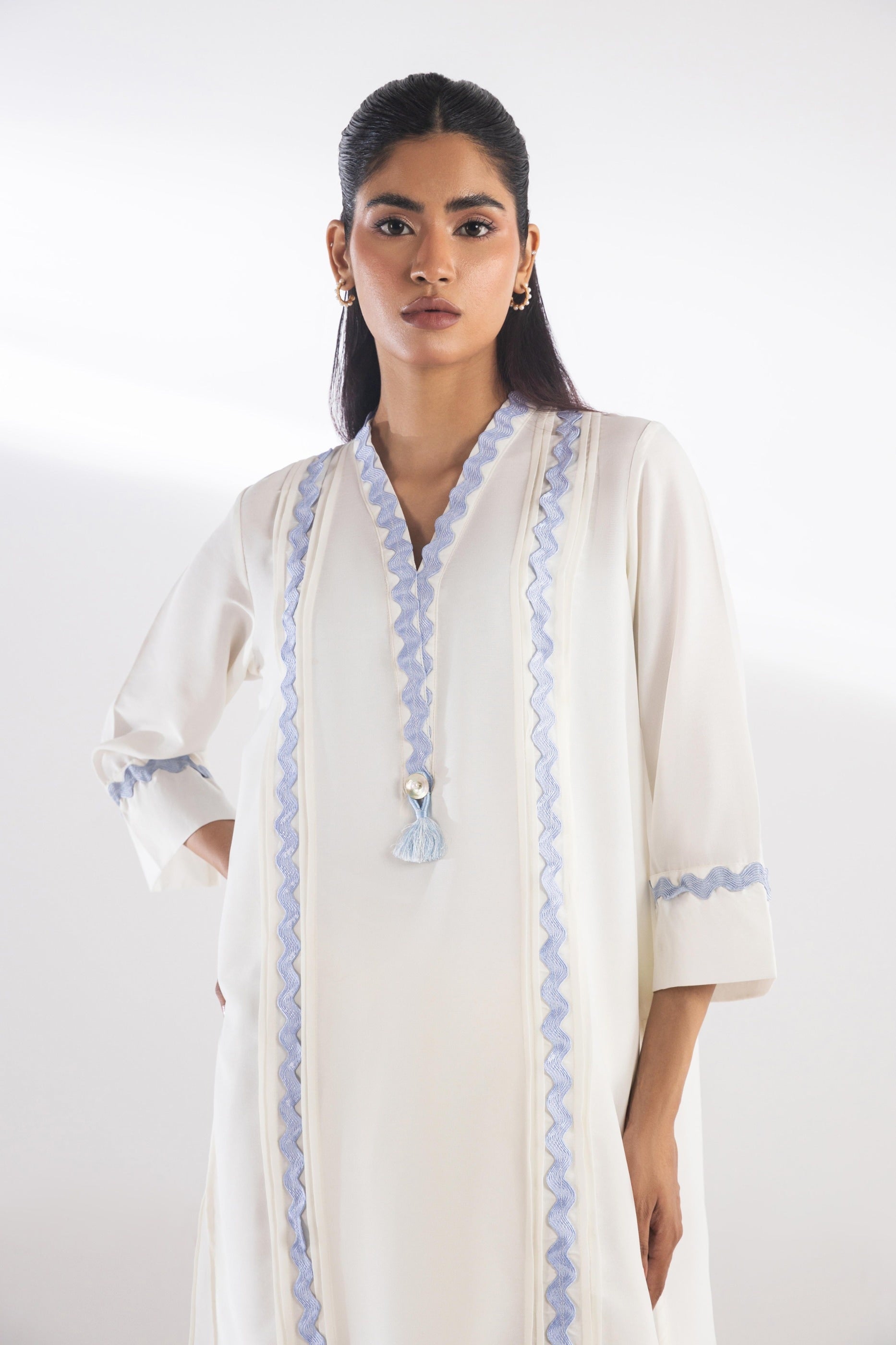 Stitched Cambric Shirt + Shalwar Secondary image
