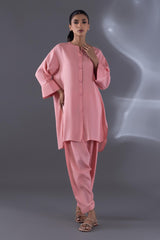 Stitched Shirt + Skinny Shalwar