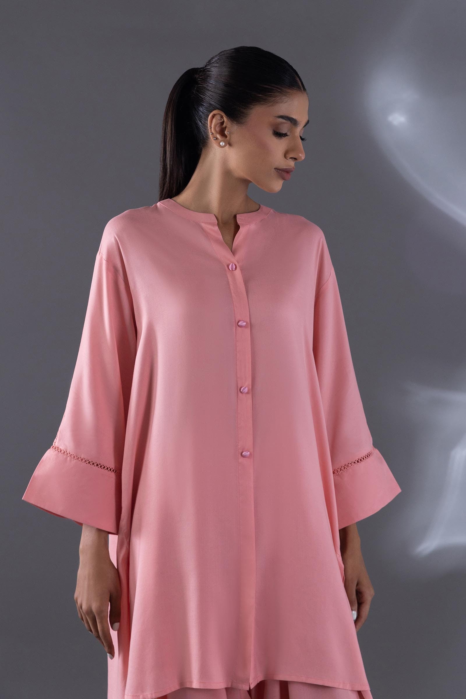 Stitched Shirt + Skinny Shalwar Secondary image