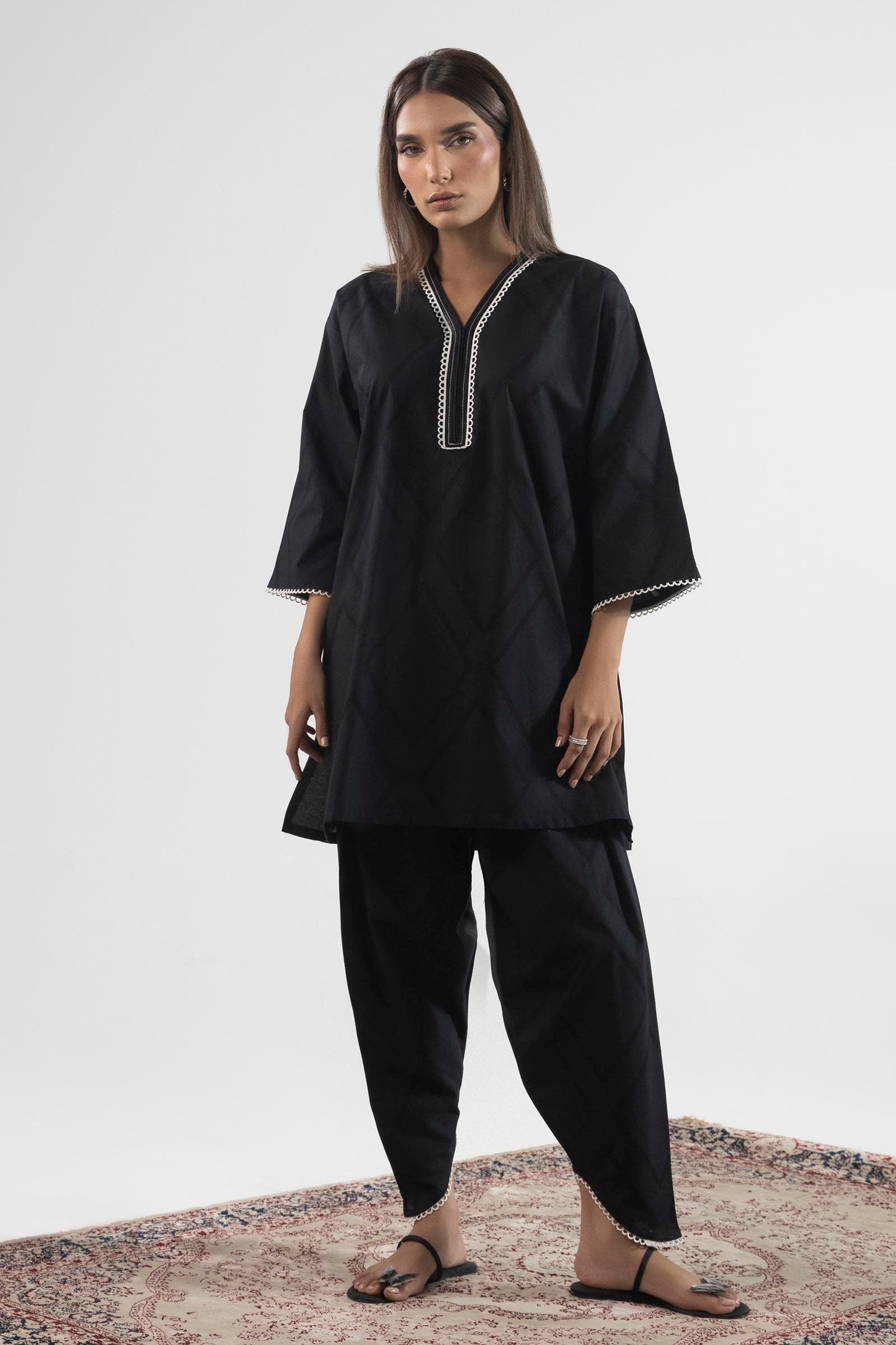Stitched Shirt + Bottom