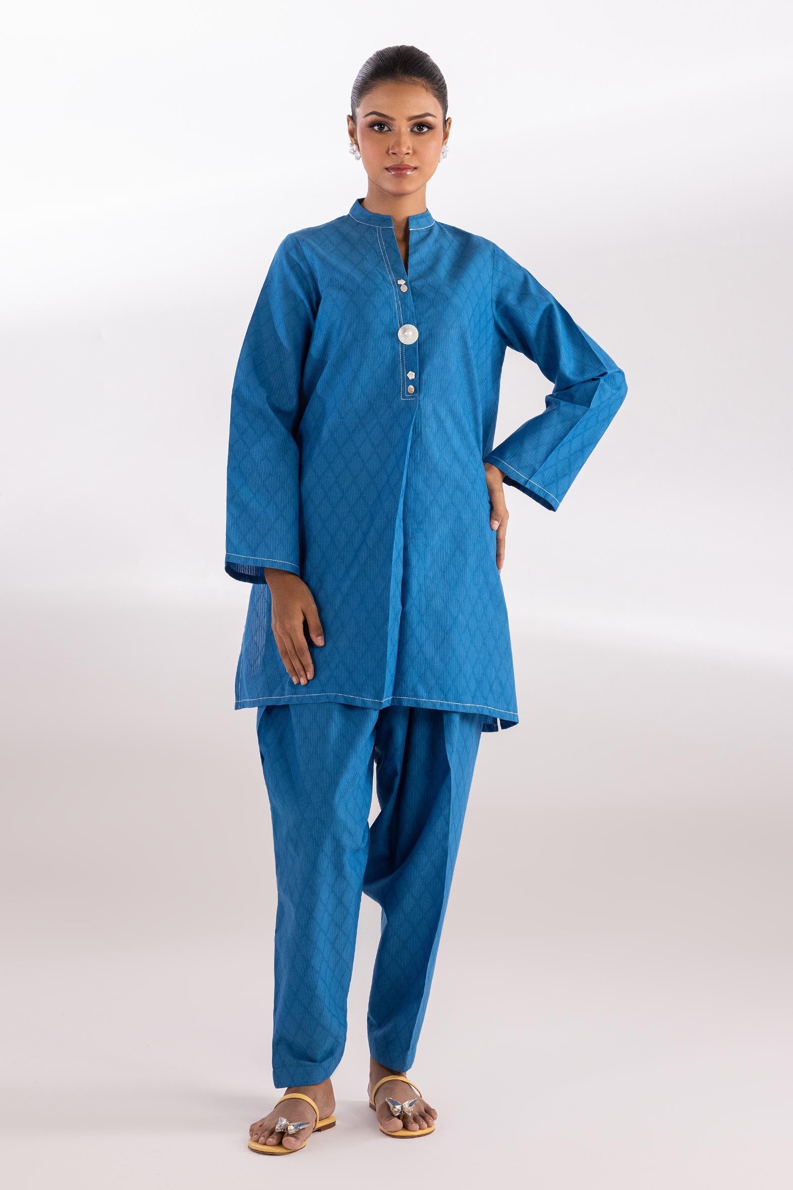 Stitched Basic Shirt+Bottom Main image