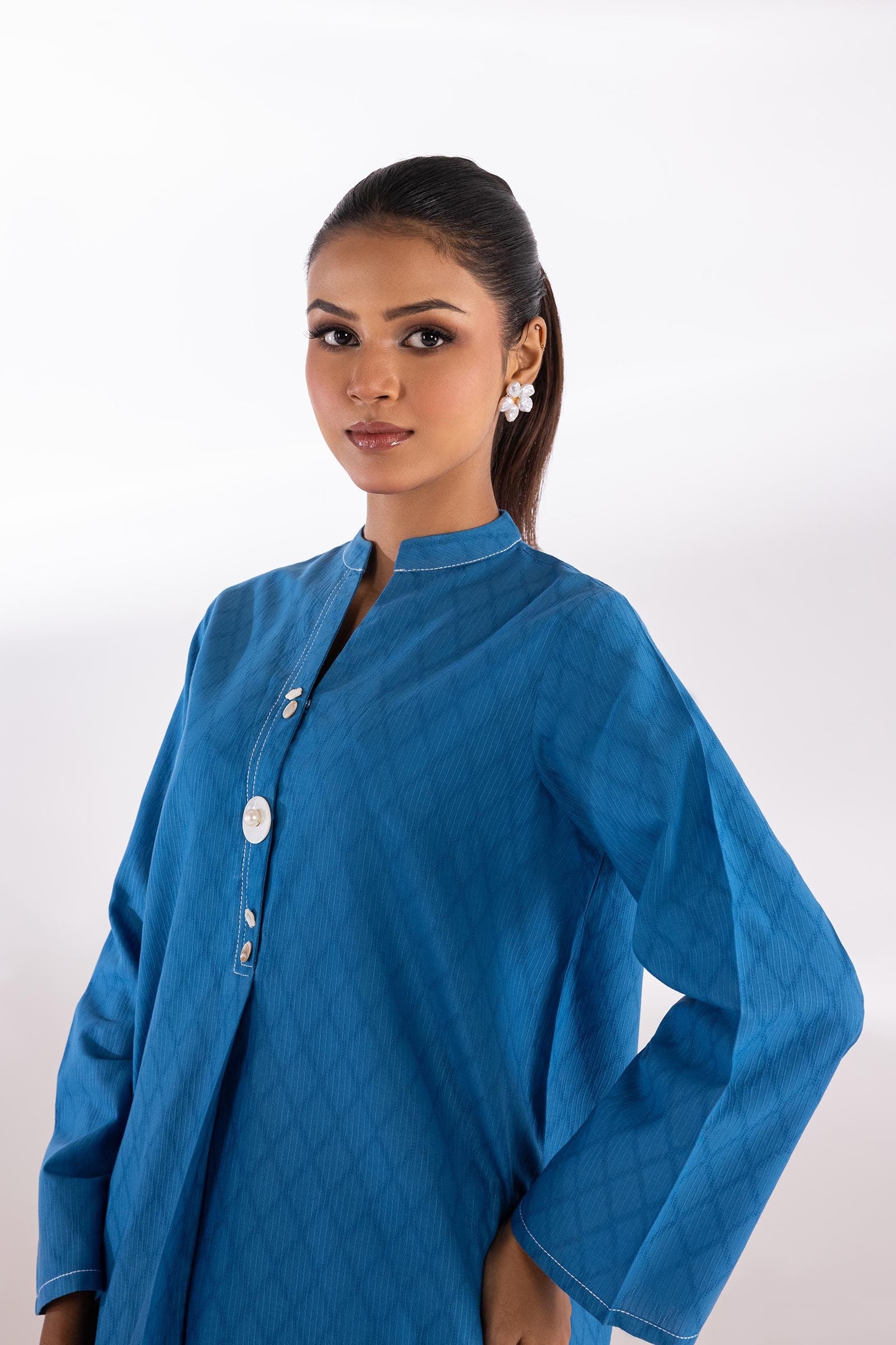 Stitched Basic Shirt+Bottom Secondary image