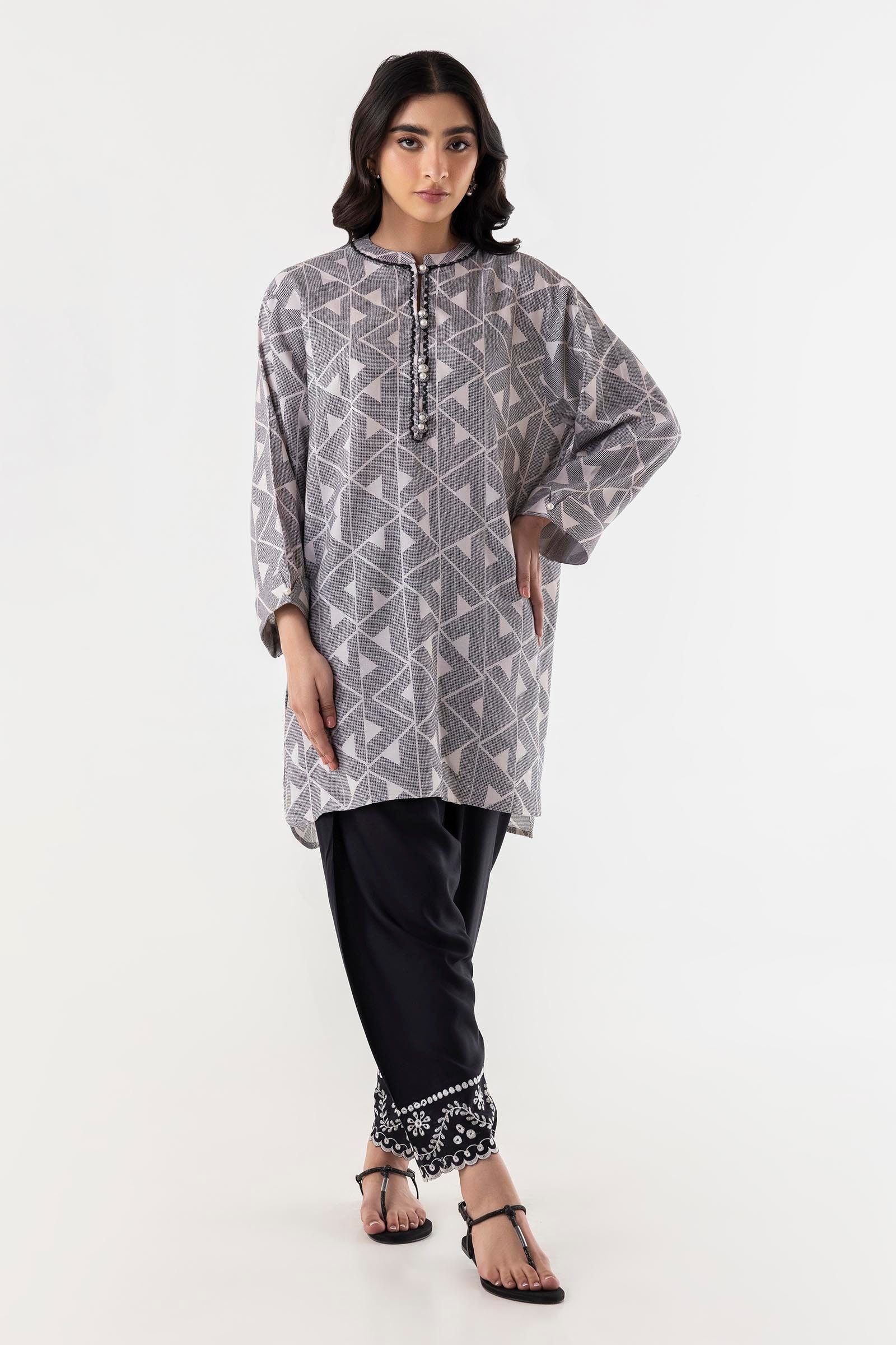 Stitched Multi Printed Shirt Main image