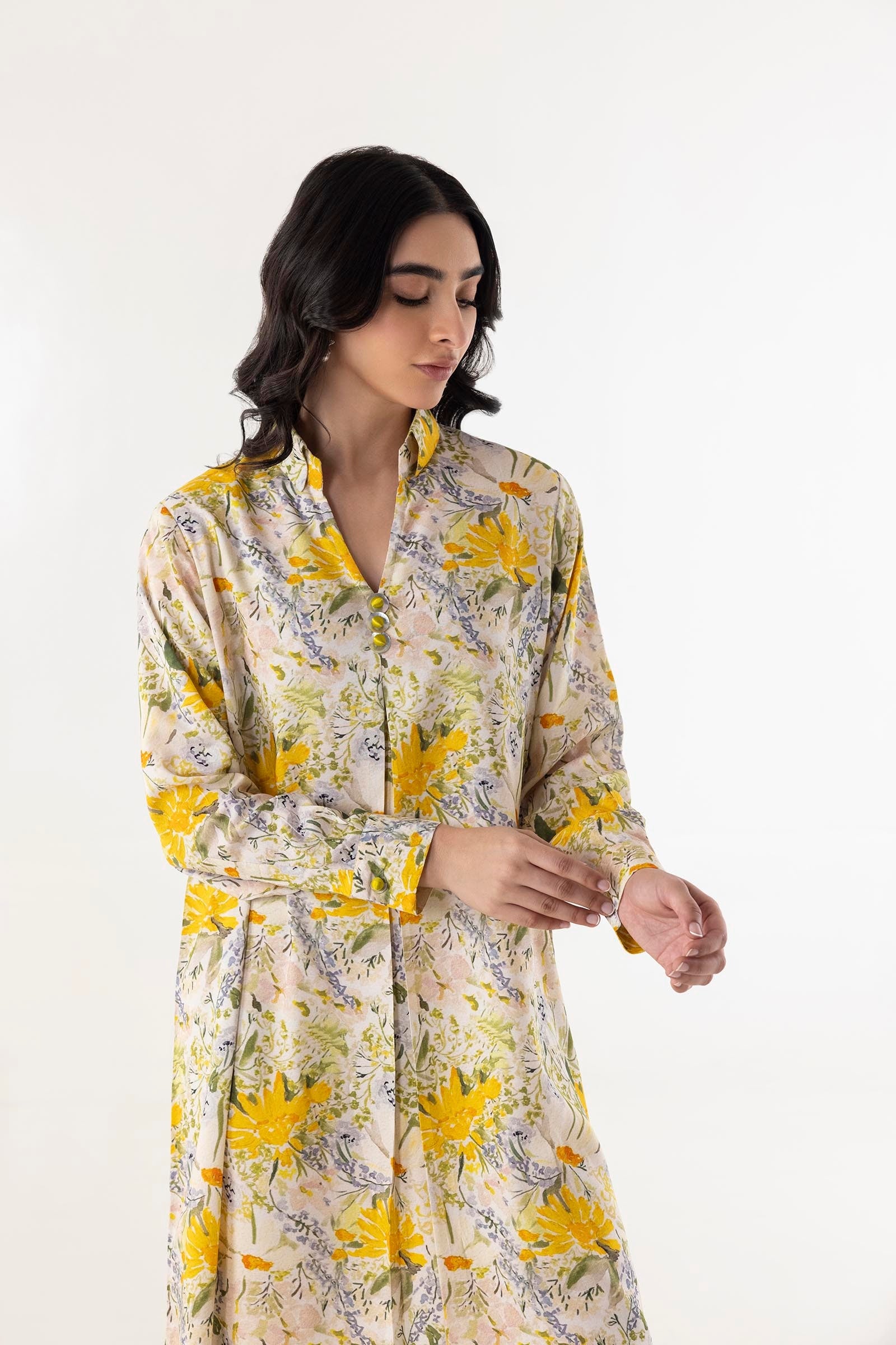 Stitched Multi Printed Shirt Secondary image