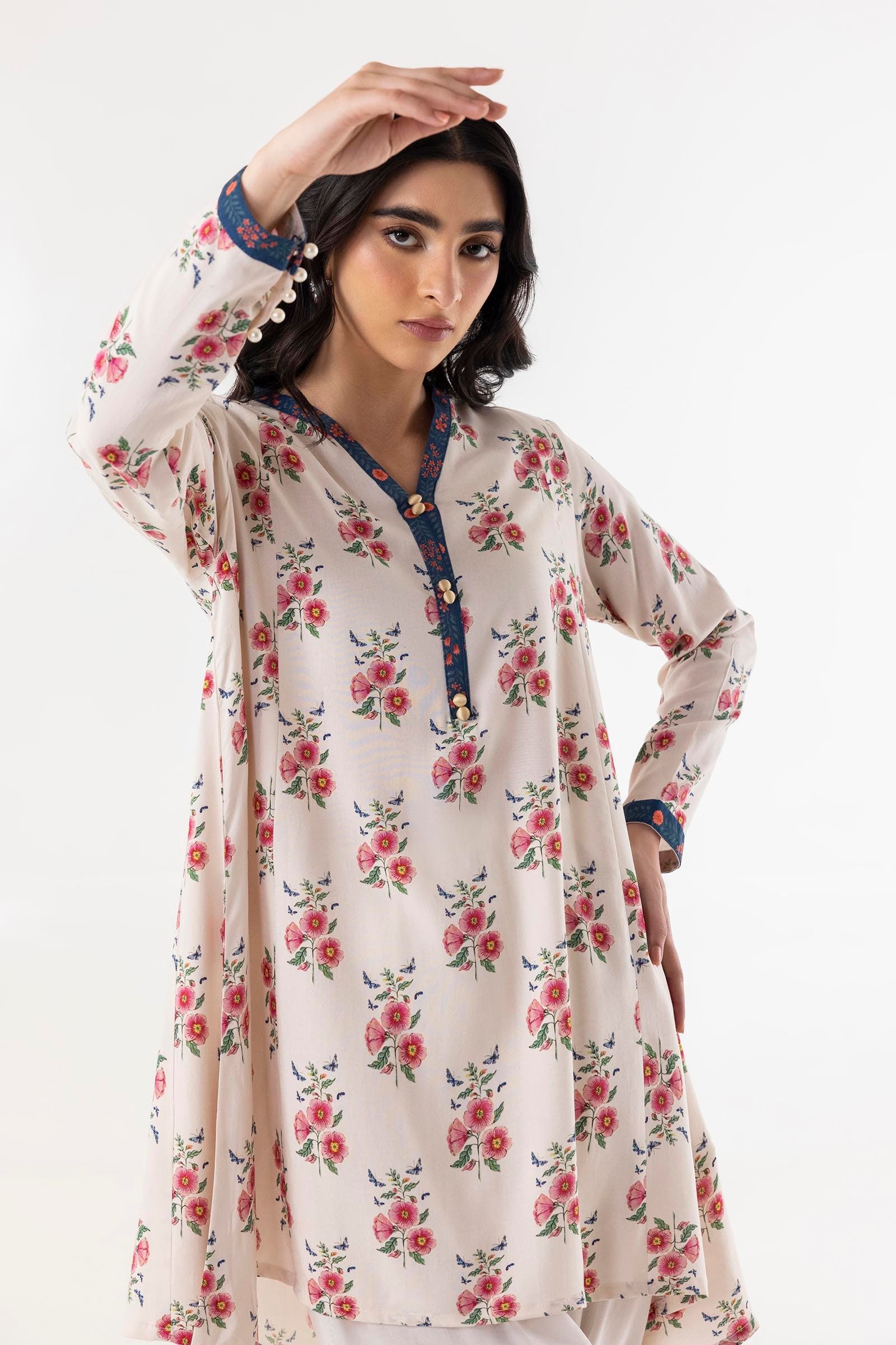 Stitched Multi Printed Shirt Secondary image