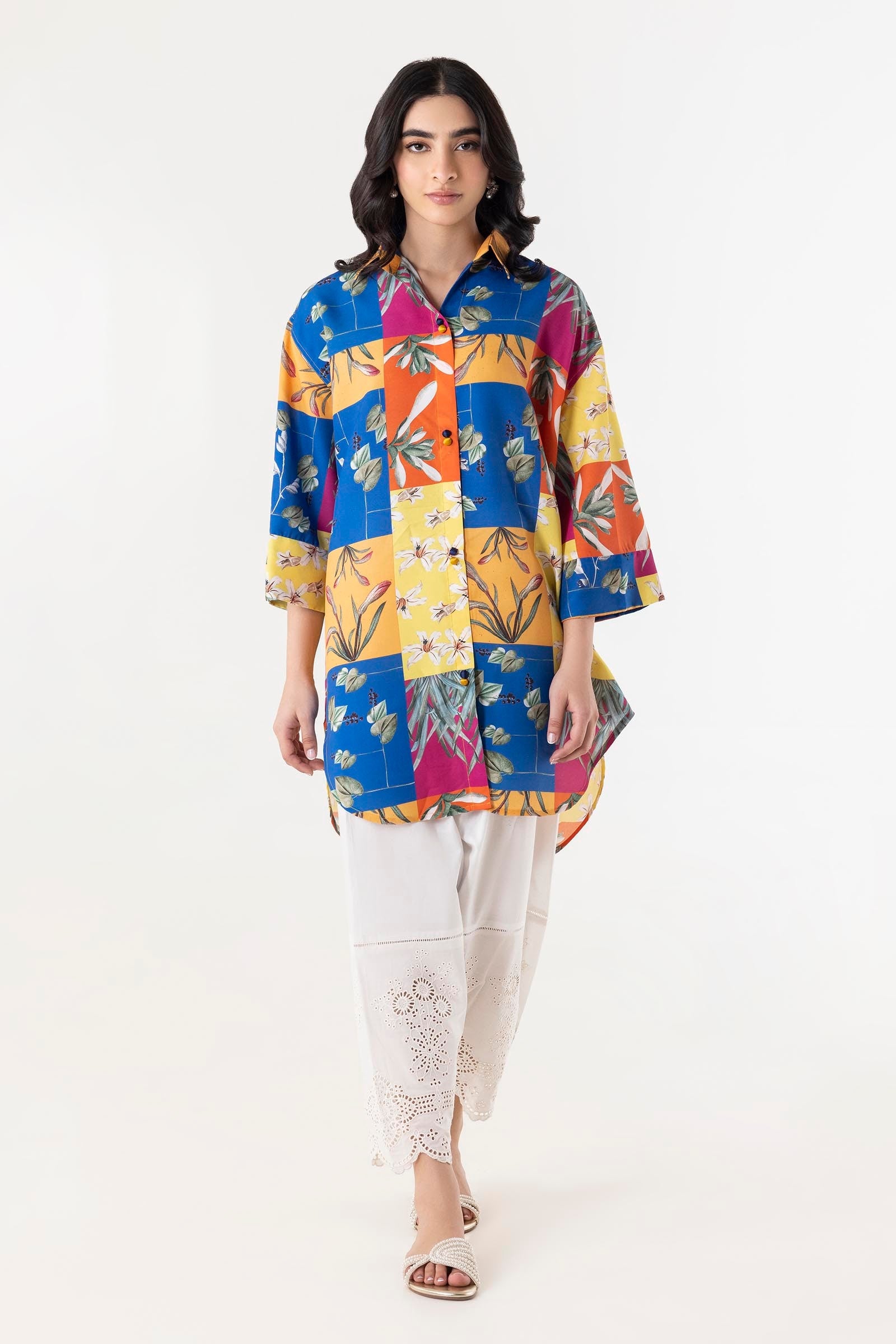 Stitched Multi Printed Shirt Main image