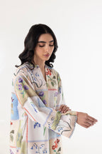 Stitched Multi Printed Shirt