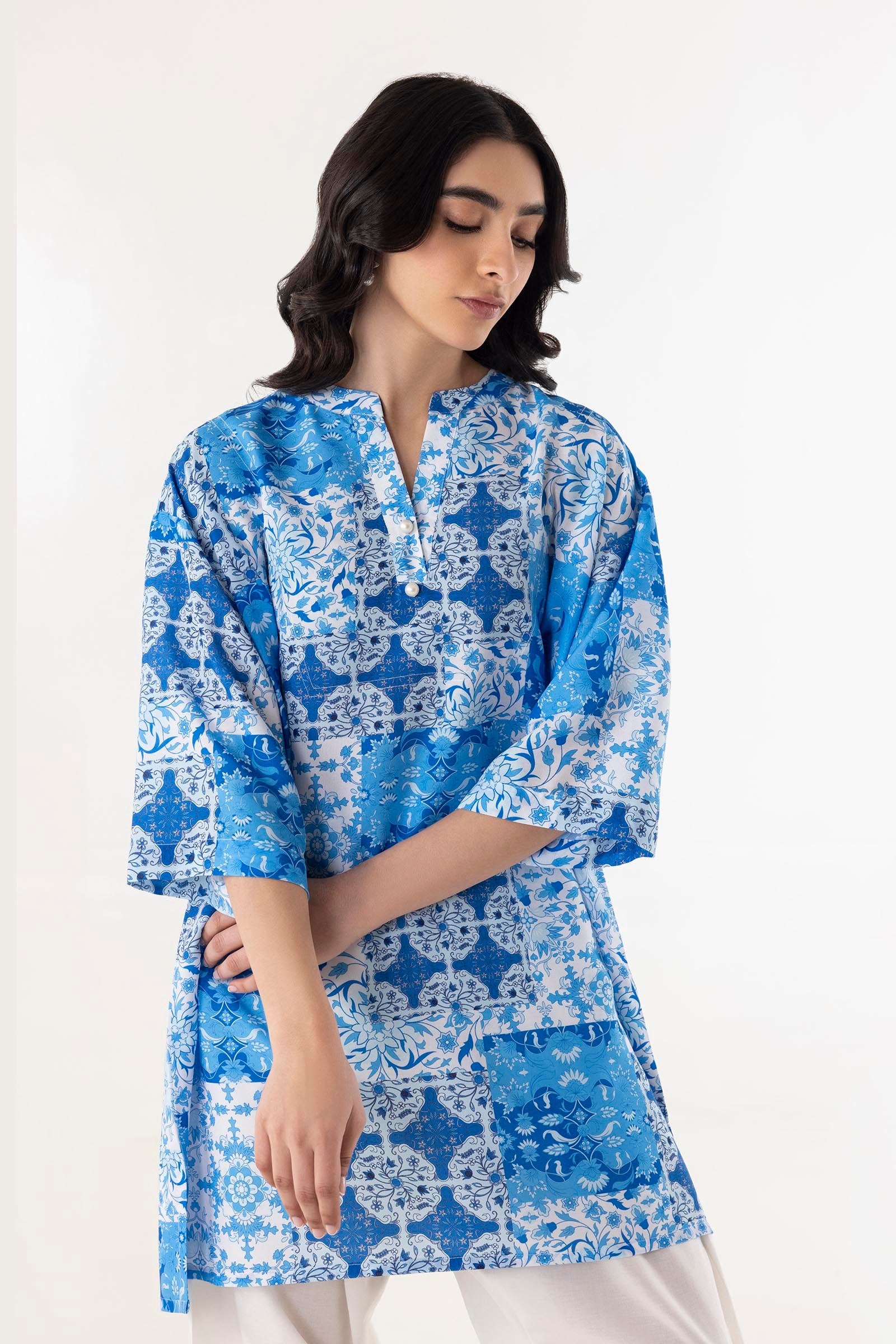 Stitched Cambric Shirt Secondary image