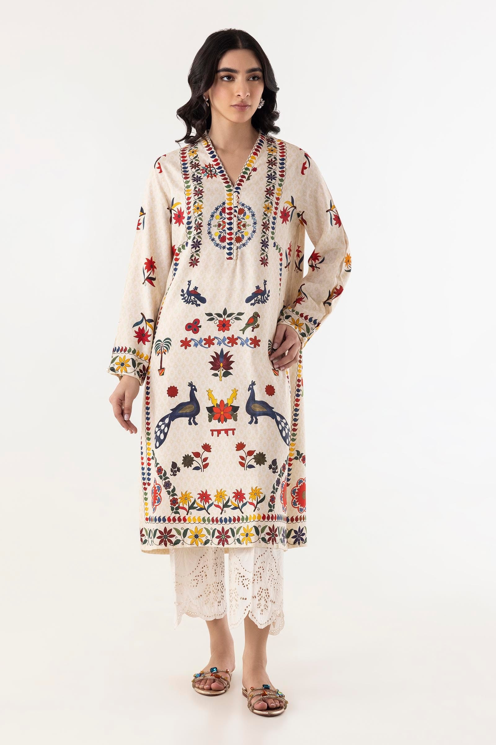 Stitched Linen Shirt Main image