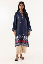 Stitched Blended Jacquard Printed Shirt