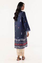 Stitched Blended Jacquard Printed Shirt