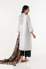 Stitched Blended Jacquard Printed Shirt