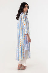 Stitched Blended Jacquard Printed Shirt